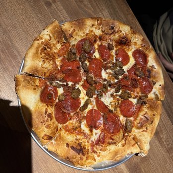 Yard House - The Carnivore Pizza - New American Near Me - Atlanta, Georgia Yard House - The Carnivore Pizza - New American Near Me - Atlanta, Georgia