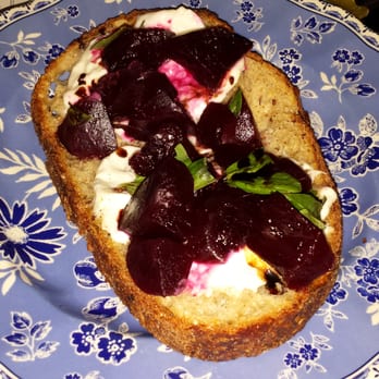 The Allis - Beet and goat cheese toast - Lounges Near Me - Chicago, Illinois