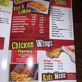 SA Seafood - Menu - Seafood Near Me - San Antonio, Texas SA Seafood - Menu - Seafood Near Me - San Antonio, Texas