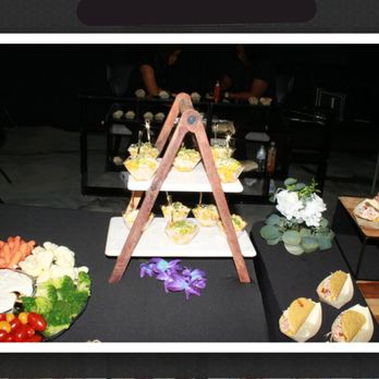 D'Jour - heavy hors d'oeuvres display - Caterers Near Me