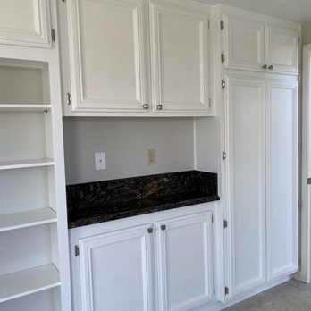 Monahan Paint and Design - Sanded, painted and new hardware - saved us 20 grand by not having to get new cabinets - Painters Near Me - Imperial Beach, California Monahan Paint and Design - Sanded, painted and new hardware - saved us 20 grand by not having to get new cabinets - Painters Near Me - Imperial Beach, California