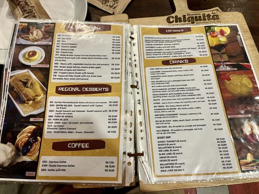 Menu photo 2 Barraca da Chiquita Rio de Janeiro, RJ Menu photo 2 Barraca da Chiquita Rio de Janeiro, RJ