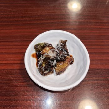 Woowa - Chef, complementary balsamic brussels sprout - Korean Near Me - Gardena, California