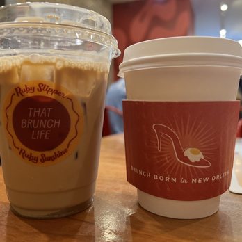 Ruby Slipper Decatur - Nola French Truck ice coffee and hot Creamy Vanilla Spiced Latte - Breakfast & Brunch Near Me - New Orleans, Louisiana Ruby Slipper Decatur - Nola French Truck ice coffee and hot Creamy Vanilla Spiced Latte - Breakfast & Brunch Near Me - New Orleans, Louisiana