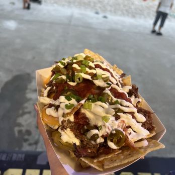 The Inked Pig - Brisket nachos - Barbeque Near Me - Gainesville, Georgia