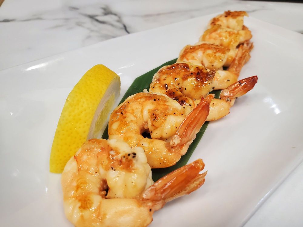 Food from Mr Hibachi