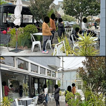 Noe Cafe - Noe Cafe, has a large parklet that will keep you sheltered from the elements. - Coffee Roasteries Near Me - San Francisco, California