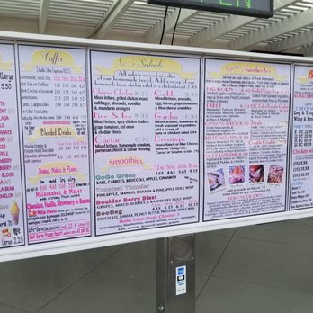 Chilly Jilly'z Bakery & Cafe - Menu at drive thru - Ice Cream & Frozen Yogurt Near Me - Boulder City, Nevada