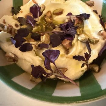 Hypsi - Whipped ricotta with pistachios - Italian Near Me - Houston, Texas
