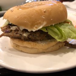 Barneys Burger Bar + Kitchen - Fully loaded burger!