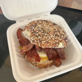 Bagel Uprising - Egg & Cheese Bagel - Breakfast & Brunch Near Me - Alexandria, Virginia