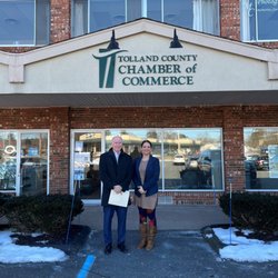 Tolland County Chamber of Commerce - Congressman Joe Courtney & Executive Director, Melissa Smith