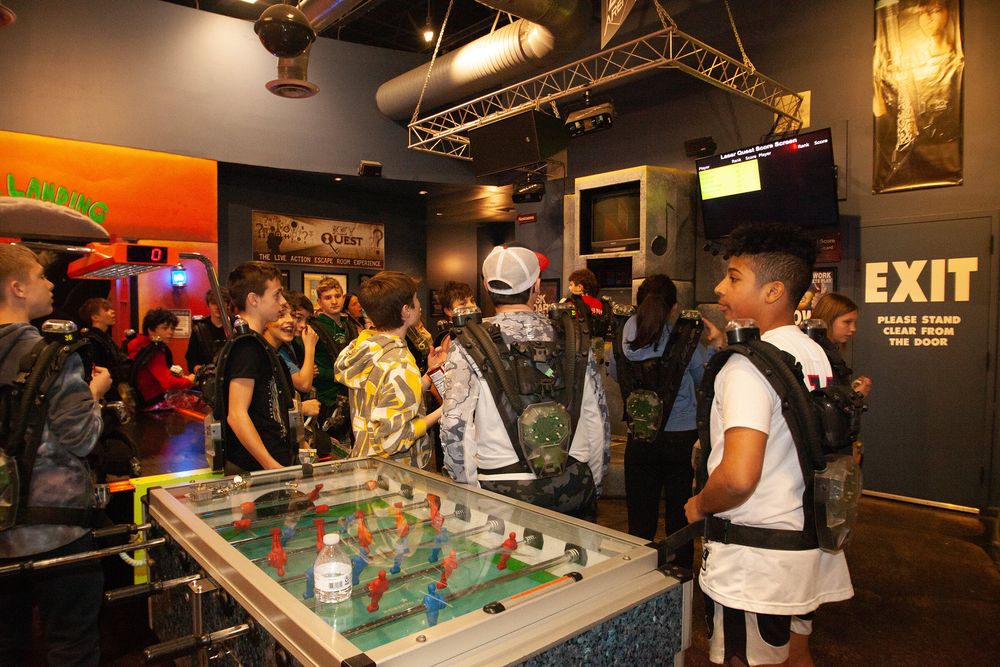 LASER ZONE Updated October 2024 13 Photos 4716 Everhard Rd NW, Canton, Ohio Laser Tag