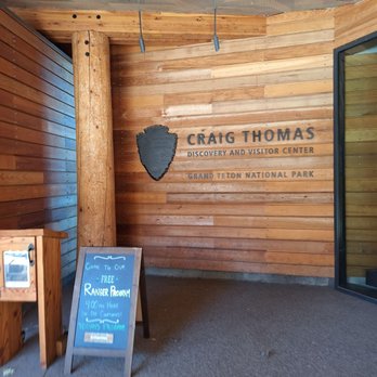 Craig Thomas Discovery and Visitor Center - Entrance - Visitor Centers Near Me - Moose, Wyoming