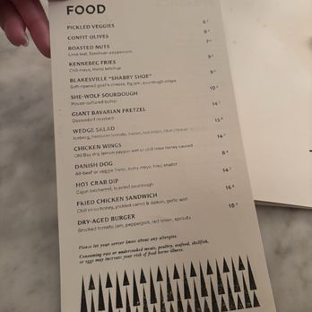 TØRST - Menu - Pubs Near Me - Brooklyn, New York