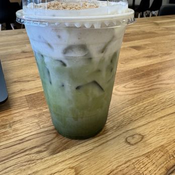 Sip & Sweets - Banana cream matcha - Coffee & Tea Near Me - Ontario, California Sip & Sweets - Banana cream matcha - Coffee & Tea Near Me - Ontario, California