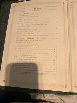 Menu photo 3 The Big Four San Francisco, CA Menu photo 3 The Big Four San Francisco, CA