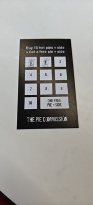 The Pie Commission by null