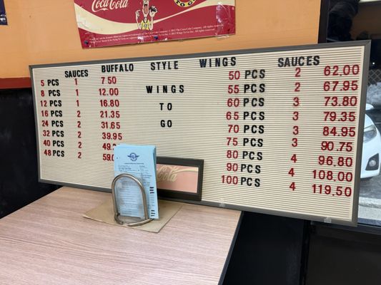 Menu photo 4 Wings To Go Woodbury Heights, NJ Menu photo 4 Wings To Go Woodbury Heights, NJ