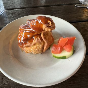 Inlet Prohibition Company - LOBSTER & SHRIMP BOMBS two large wontons stuffed w/lobster, shrimp, & Monterey Jack cheese & drizzled w/ginger glaze - Seafood Near Me - Murrells Inlet, South Carolina