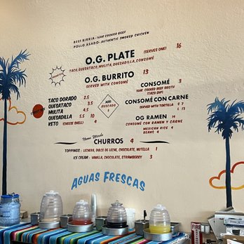 Papi Tacos & Churros - Menu - Tacos Near Me - Santa Monica, California