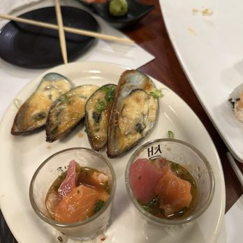 Meiga Sushi - Ceviche Shooters (pretty damn good) - Sushi Bars Near Me - San Bernardino, California