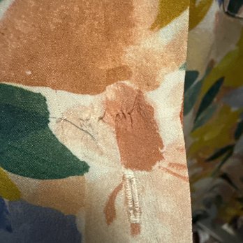 RPV Cleaners - Here is the run in my silk blouse - Dry Cleaning Near Me - Rancho Palos Verdes, California