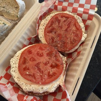 Bagel Brigade - Tomato Open Face - Coffee & Tea Near Me - Austin, Texas Bagel Brigade - Tomato Open Face - Coffee & Tea Near Me - Austin, Texas