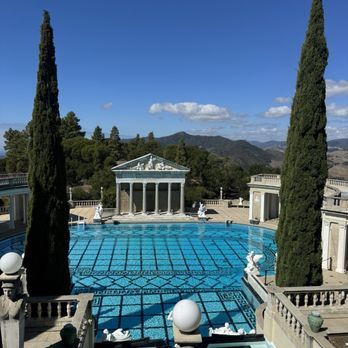 Hearst Castle - Another view of the outdoor pool. - Tours Near Me - San Simeon, California
