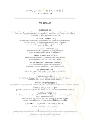 Menu photo 8 Paulina Escanes San Juan, PR Menu photo 8 Paulina Escanes San Juan, PR