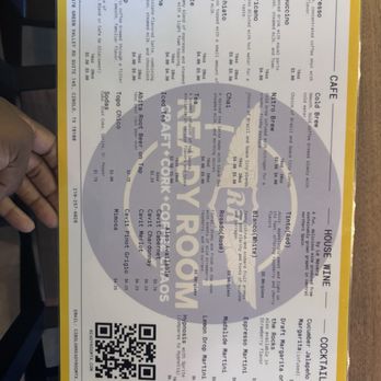 The Ready Room - Menu - Bars Near Me - Cibolo, Texas