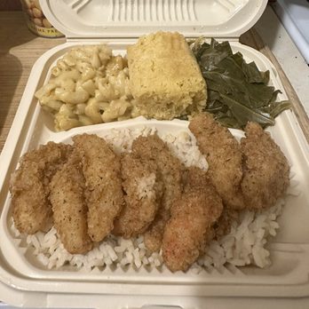 C4Eats - V.Fried Shrimp Dinner - Vegan Near Me - Hollywood, Florida