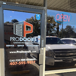 Exterior outside entrance of Pro Doors Florida - 1700 n ronald reagan blvd longwood - longwood, Florida Exterior outside entrance of Pro Doors Florida - 1700 n ronald reagan blvd longwood - longwood, Florida