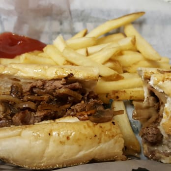 Philly Cheesesteak - Mushroom cheesesteak, hit the spot! - Cheesesteaks Near Me - Goose Creek, South Carolina Philly Cheesesteak - Mushroom cheesesteak, hit the spot! - Cheesesteaks Near Me - Goose Creek, South Carolina