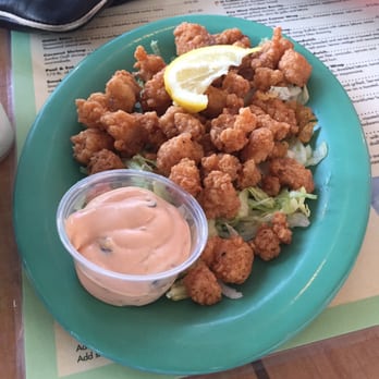 Crabby's Beachside Pavilion - Gator bites...pretty good but then again anything fried is good - Seafood Near Me - Clearwater Beach, Florida