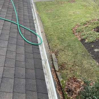 Brothers Window Cleaning - Gutter cleaning and flushed gutters and unclogged downspouts - Window Washing Near Me