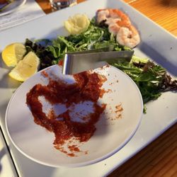 Miner's Claim - Shrimp cocktail platter