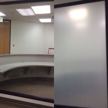 Dynamic Window Tint - Before and after..clear frost - Home Window Tinting Near Me - Brea, California