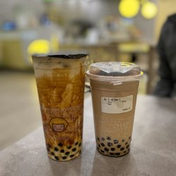 Happy Lemon - Okinawa + milk tea tiramisu salted cheese