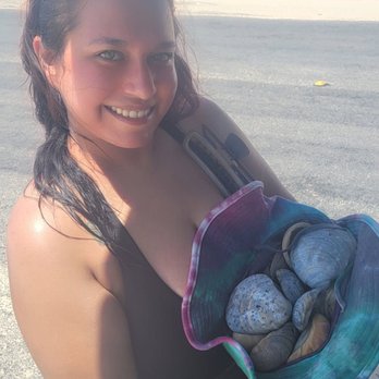 Sea Shell Beach - Cousin Sarah got some good ones! - Beaches Near Me - South Padre Island, Texas