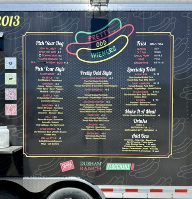 Menu photo 8 Pretty Odd Wieners Tahoe Paradise, CA