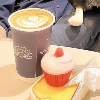 Capital One Café - Maple Spice Latte, Fancy Strawberry cupcake, and Lemon Cake! - Coffee & Tea Near Me - Las Vegas, Nevada Capital One Café - Maple Spice Latte, Fancy Strawberry cupcake, and Lemon Cake! - Coffee & Tea Near Me - Las Vegas, Nevada