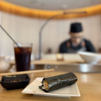 The Bar - Hand Rolls by Seabutter - Scallop Crunch - Sushi Bars Near Me - Los Angeles, California