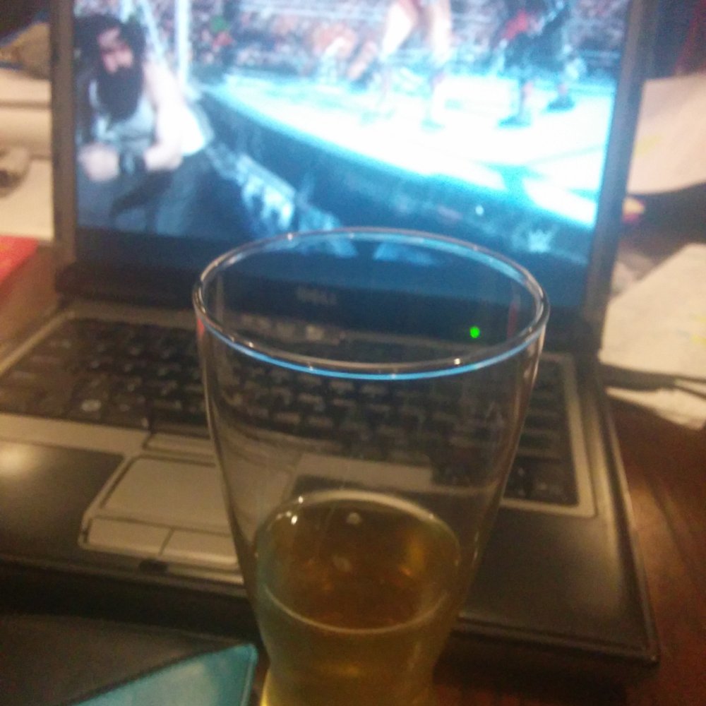 Starbucks - Wrestlemania and a BEER at starbucks - Coffee & Tea Near Me - Torrance, California
