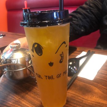 Tasty Pot - Mango green tea - Taiwanese Near Me - Mesa, Arizona