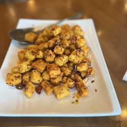 Deep Fried Tofu Sichuan Style