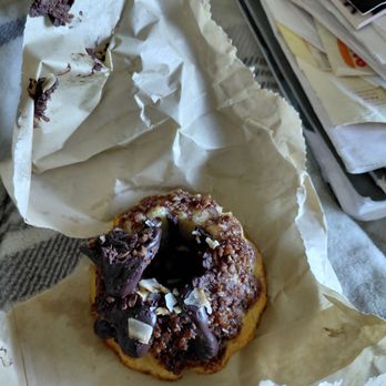 Dandelion Chocolate - Ferry Building - Breakfast cake, unwrapped - Cafes Near Me - San Francisco, California