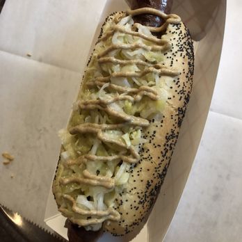 Parlor - Potato mixed hot dog from the hot dog place - Food Court Near Me - Kansas City, Missouri
