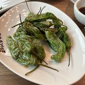 Marufuku Ramen - Fried Shishito...that's it...just fried...nothing special...not even seasoning... - Ramen Near Me - Austin, Texas
