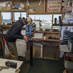 Lee Kay Public Shooting Center - You can pay these gentlemen $20 to have your rifle sighted in.